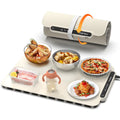 HASA Premium Silicone Food Warming Mat – Rollable Electric Buffet Tray with 9 Heat Settings, Auto Shut-Off & Child Lock